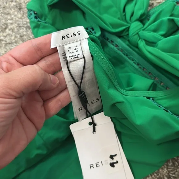 Reiss Rita Halter One Piece Swimsuit - Picture 5 of 5